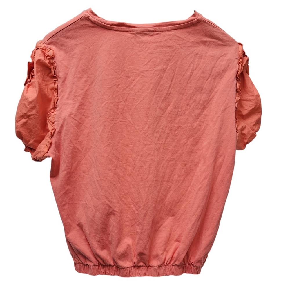 Buffalo David Bitton Women's Puff Short Sleeves Blouse Large - Picture 5 of 9